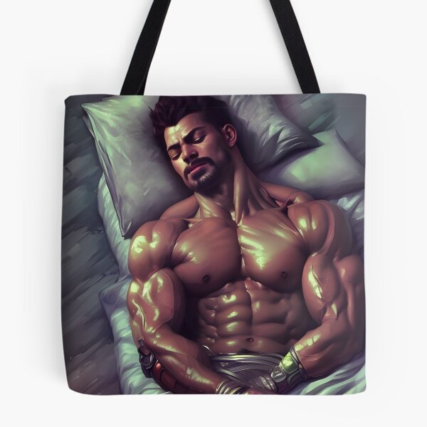 Item preview, Warrior Hunk Sleeping designed and sold by withdiamonds.