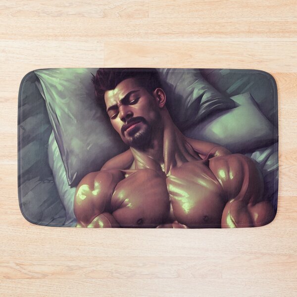 Item preview, Warrior Hunk Sleeping designed and sold by withdiamonds.