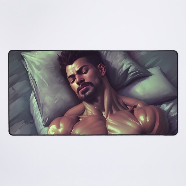 Item preview, Warrior Hunk Sleeping designed and sold by withdiamonds.