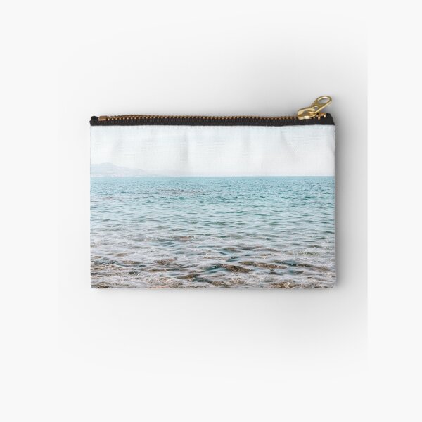 Item preview, Sea Waves Rocky Beach Print, Antibes Beach, French Riviera Beach, Summer Sea Waves, Cote D'Azur Beach Print, Ocean Print designed and sold by radub85.