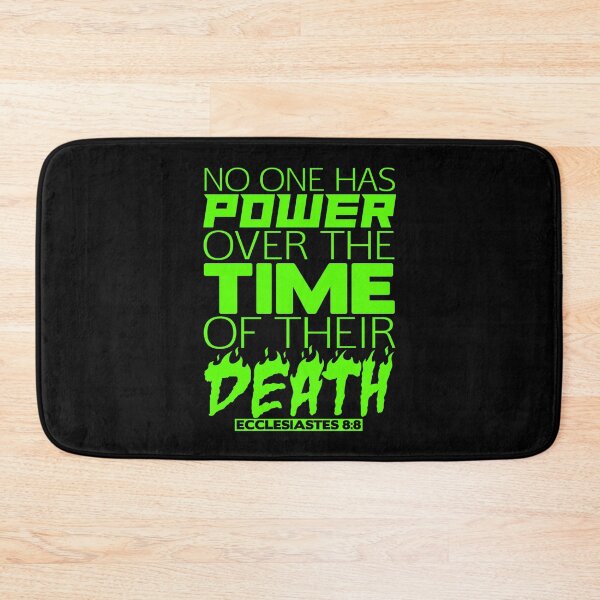Item preview, No One Has Power Over Death - Ecclesiastes 8:8 designed and sold by plushism.
