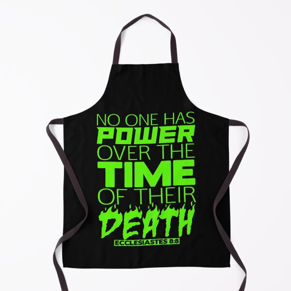 Item preview, No One Has Power Over Death - Ecclesiastes 8:8 designed and sold by plushism.