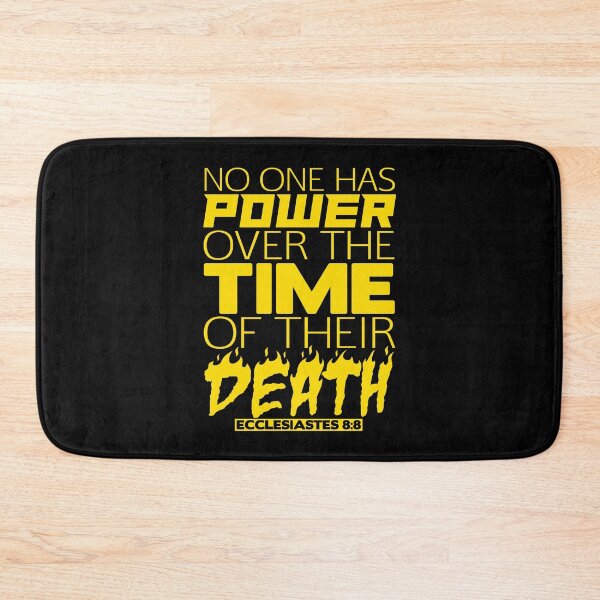 Item preview, No One Has Power Over Death - Ecclesiastes 8:8 designed and sold by plushism.