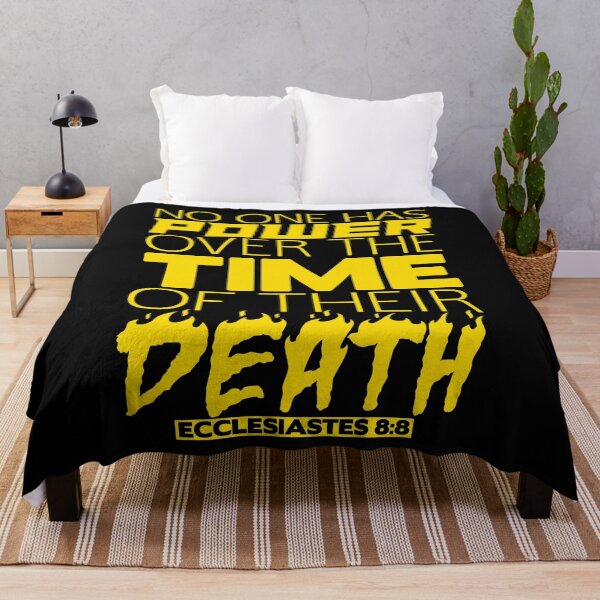 Item preview, No One Has Power Over Death - Ecclesiastes 8:8 designed and sold by plushism.