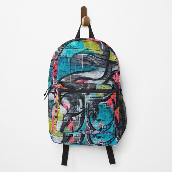 Item preview, Colorful street art, graffiti urban art texture wallpaper designed and sold by patterncrow.