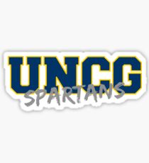 UNCG Spartans Apparel Sticker