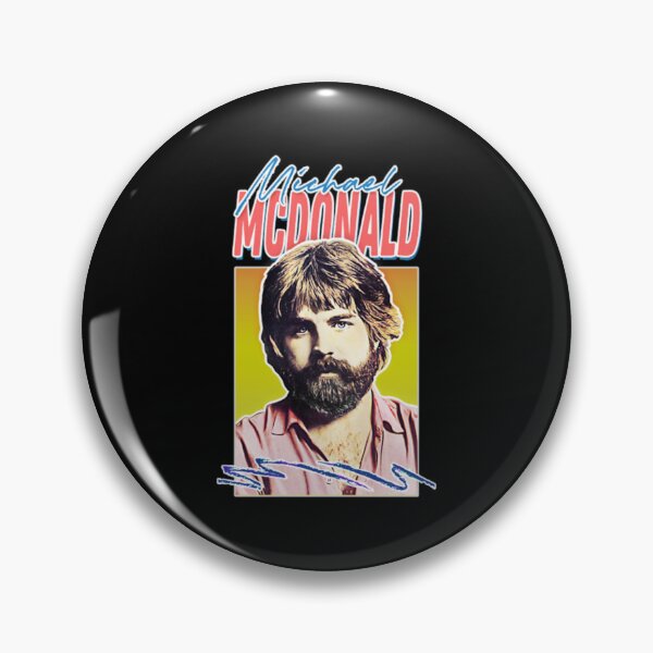 Item preview, Michael McDonald 70s Retro Aesthetic Fan Art   designed and sold by TheMaleImageArt.