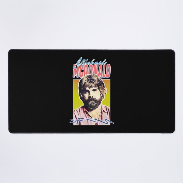Item preview, Michael McDonald 70s Retro Aesthetic Fan Art designed and sold by TheMaleImageArt.