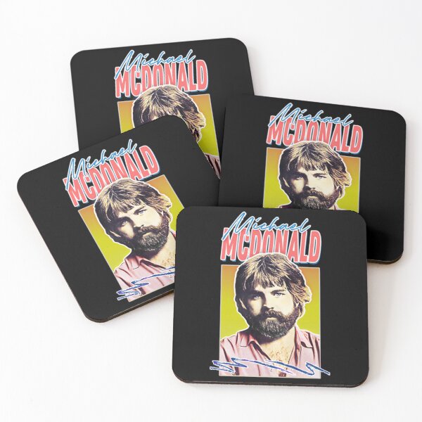 Artikelvorschau, Michael McDonald 70er Retro-Ästhetik-Fan-Art entworfen und verkauft von TheMaleImageArt.