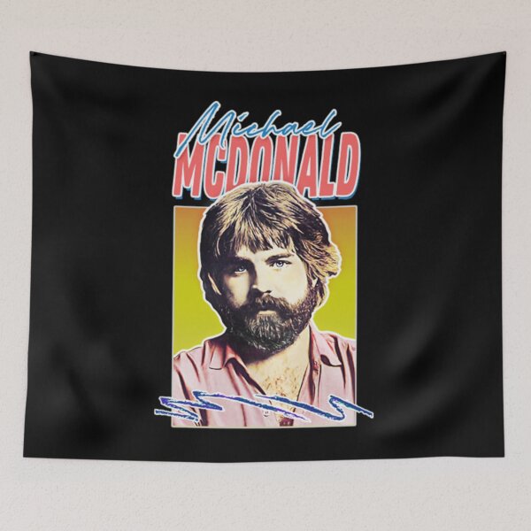 Item preview, Michael McDonald 70s Retro Aesthetic Fan Art   designed and sold by TheMaleImageArt.
