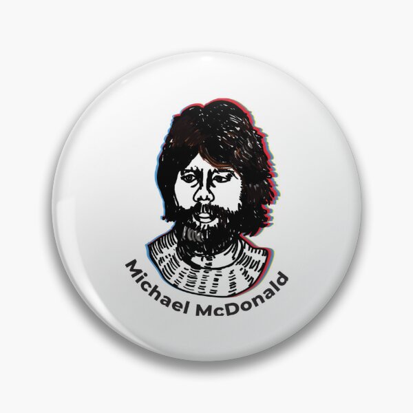 Item preview, Michael McDonald ))(( Retro Yacht Smooth Rock Fan Art     designed and sold by TheMaleImageArt.