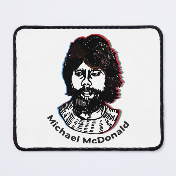 Item preview, Michael McDonald ))(( Retro Yacht Smooth Rock Fan Art designed and sold by TheMaleImageArt.