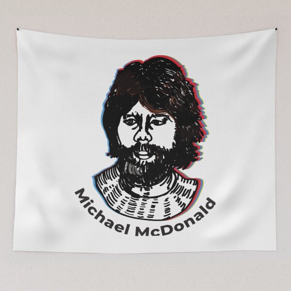 Item preview, Michael McDonald ))(( Retro Yacht Smooth Rock Fan Art     designed and sold by TheMaleImageArt.