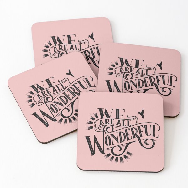 Item preview, WE ARE ALL WONDERFUL designed and sold by Kaizen-Shop.