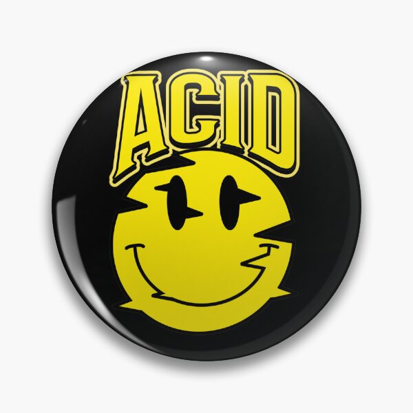 Item preview, ACID - Smiley glitch designed and sold by Discothreadz.