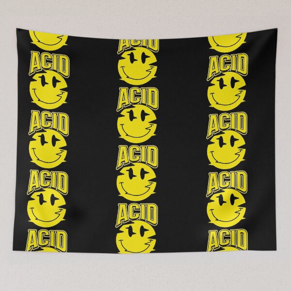 Item preview, ACID - Smiley glitch designed and sold by Discothreadz.