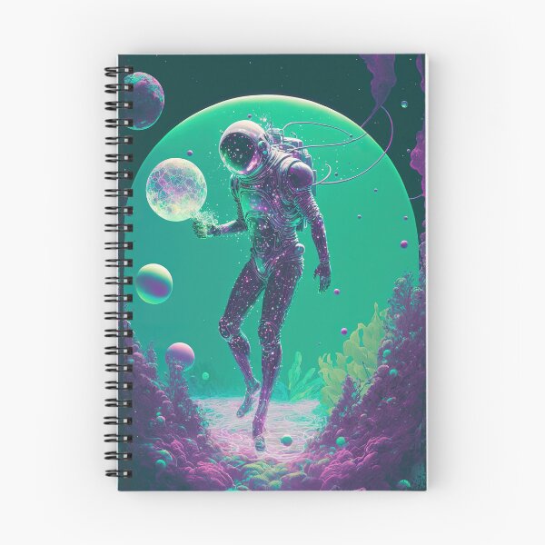Item preview, Bioluminescent Astronaut designed and sold by vancrews.