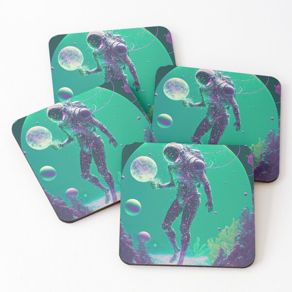 Item preview, Bioluminescent Astronaut designed and sold by vancrews.