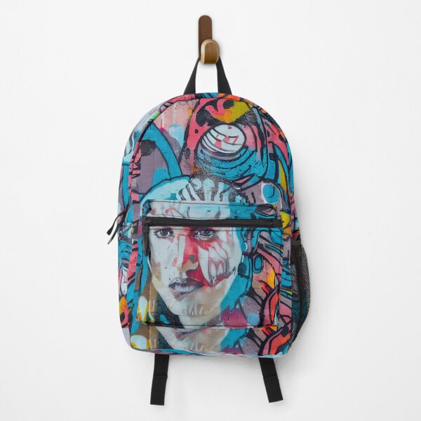 Item preview, Colorful street art, graffiti urban art texture wallpaper designed and sold by patterncrow.