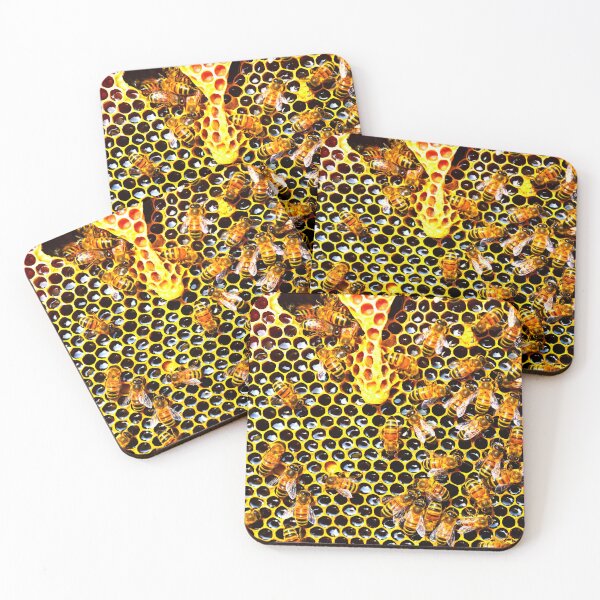 Item preview, Bees on Honeycomb designed and sold by bradm50.