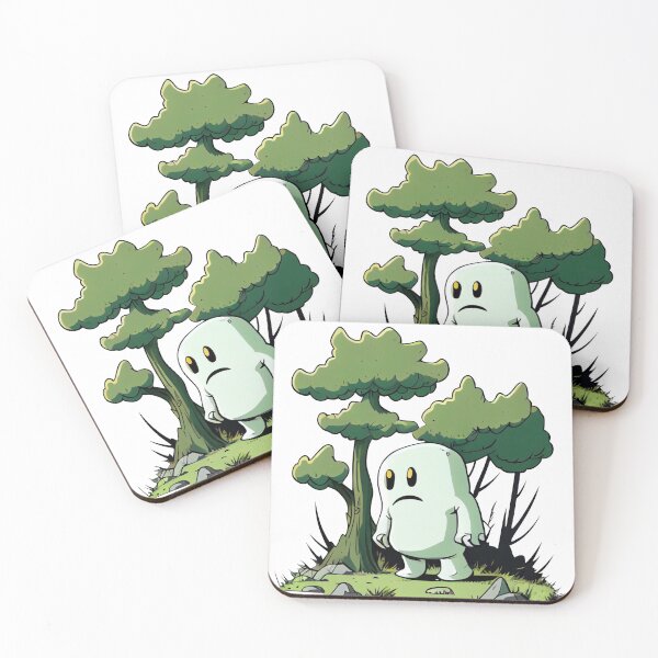 Item preview, Sad Ghost Wandering in Forest designed and sold by KOTOdesign.