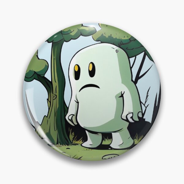Item preview, Sad Ghost Wandering in Forest designed and sold by KOTOdesign.