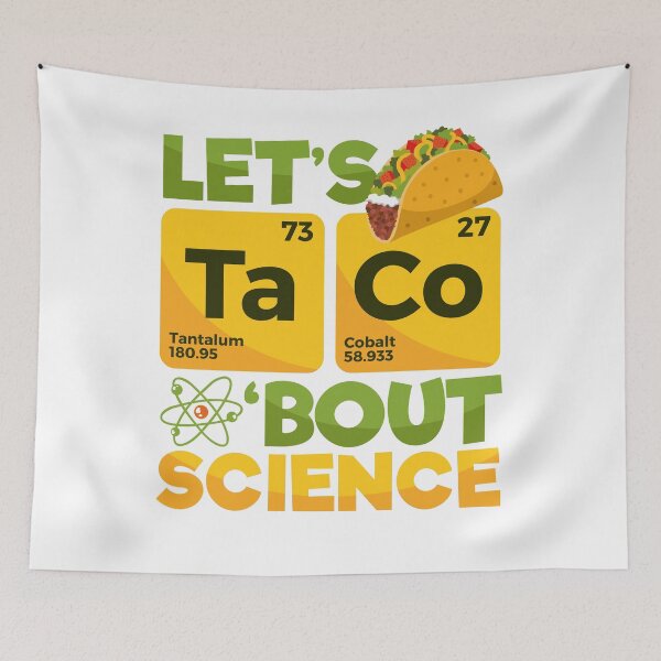 Item preview, Let's Taco 'Bout Science designed and sold by lsrclothing.