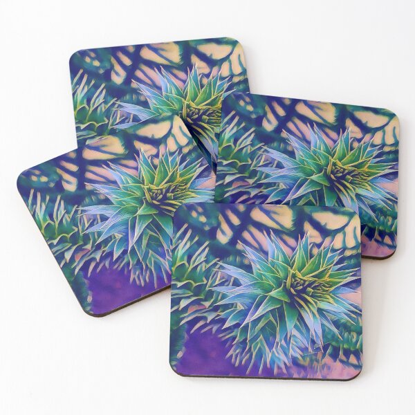 Item preview, Monkey Puzzle Tree - Blue designed and sold by Rebekah Slick.