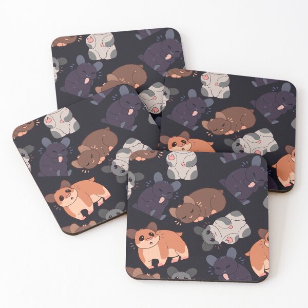 Item preview, Cute pet hamster pattern designed and sold by Mossysplashart.