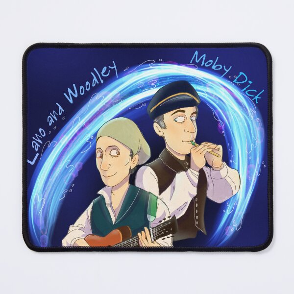 Item preview, Lano and Woodley in Moby Dick designed and sold by aspinksart.