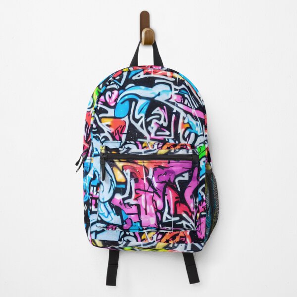 Item preview, Multicolor graffiti street art tags all over designed and sold by patterncrow.