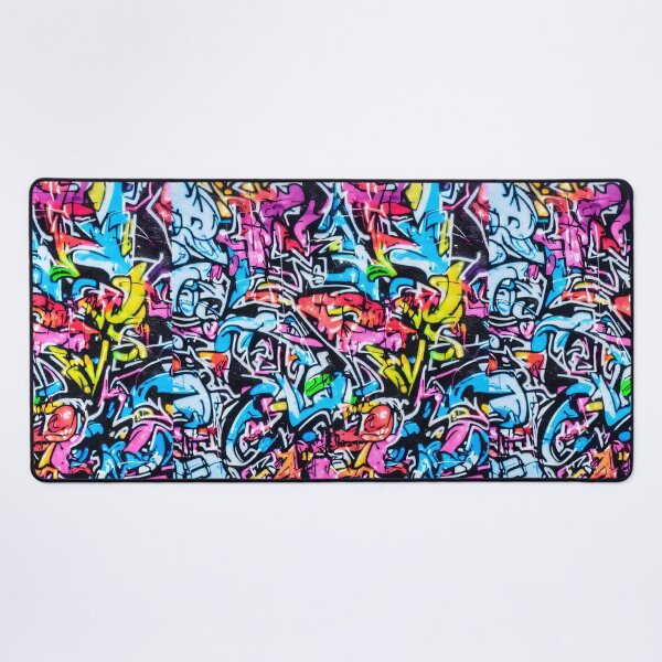 Item preview, Multicolor graffiti street art tags all over designed and sold by patterncrow.