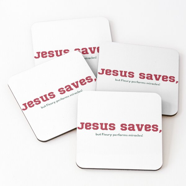 Item preview, Jesus Saves, Fleury Miracles! designed and sold by BradburyWorx.