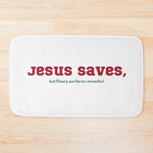 Item preview, Jesus Saves, Fleury Miracles! designed and sold by BradburyWorx.