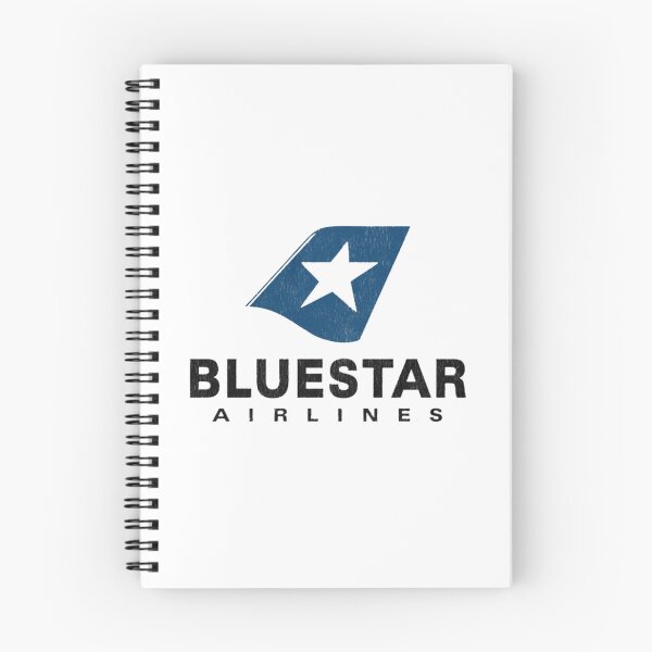 Item preview, Retro BlueStar Airlines (worn look) designed and sold by Lone Wolves.