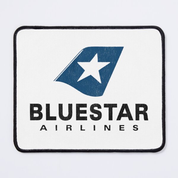 Item preview, Retro BlueStar Airlines (worn look) designed and sold by Lone Wolves.