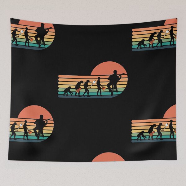 Item preview, Mandolin Evolution Musical Guitarist Retro designed and sold by t1n3333.