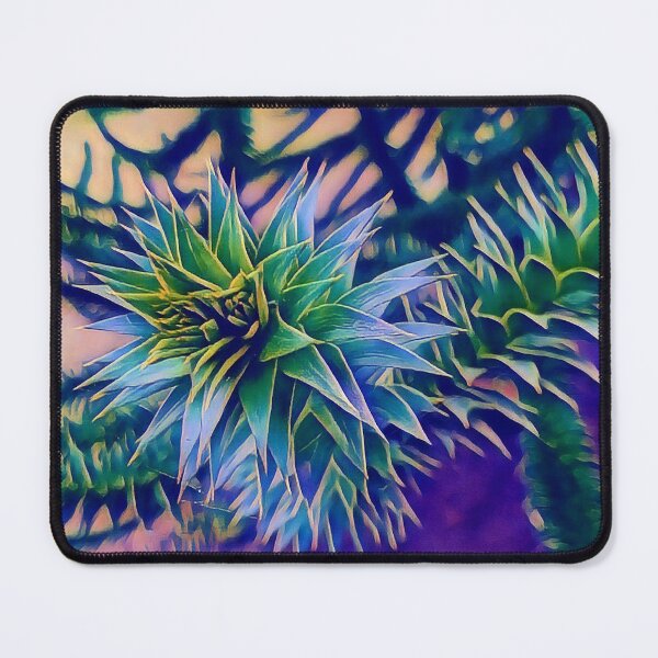 Item preview, Monkey Puzzle Tree - Blue designed and sold by Rebekah Slick.