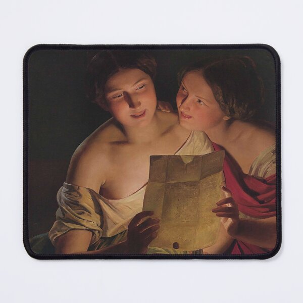 Item preview, The Love Letter by Ferdinand Georg Waldmüller designed and sold by RickE.