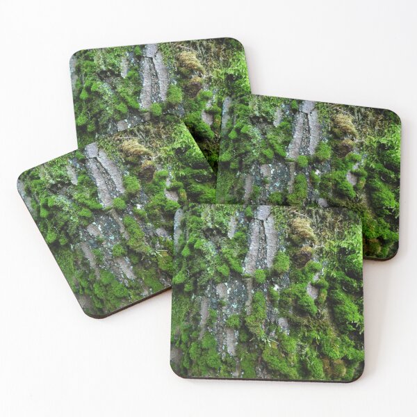 Item preview, Tree bark with green moss designed and sold by AdioraStore.