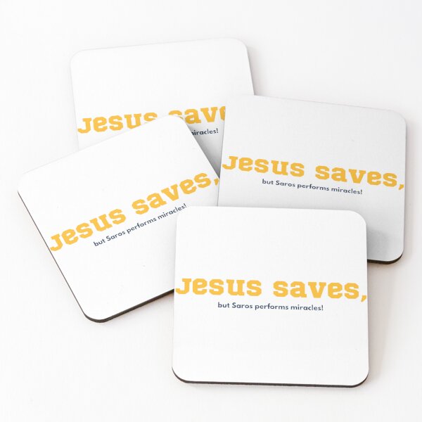 Item preview, Jesus Saves, Saros Miracles! designed and sold by BradburyWorx.