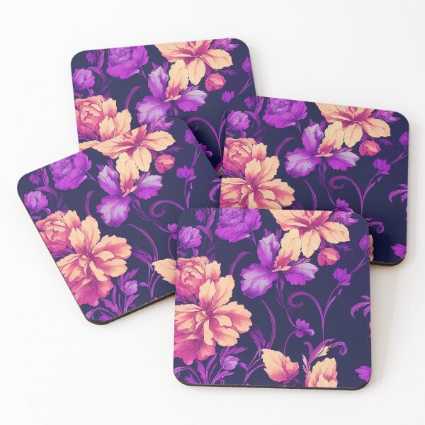 Item preview, Florally Pink and Purple designed and sold by Patternifico.