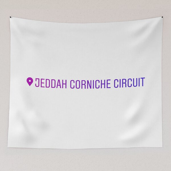 Item preview, Instagram Location Sticker of Jeddah Corniche Circuit designed and sold by BubbleManShop.