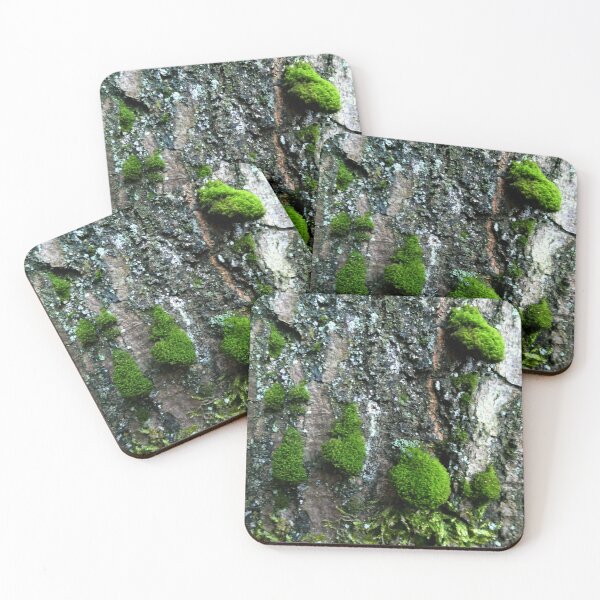 Item preview, Tree bark with green moss designed and sold by AdioraStore.