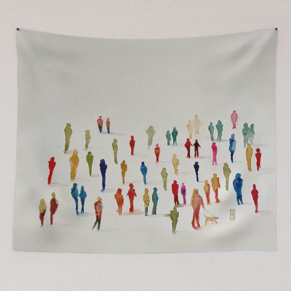 Item preview, Peaceful people designed and sold by Vicky Anne Vaughan.