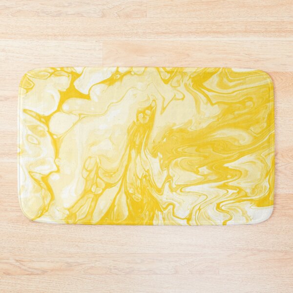Artikelvorschau, Vivid Yellow Palette 1 Marble Fluid  Art  entworfen und verkauft von Janzay.