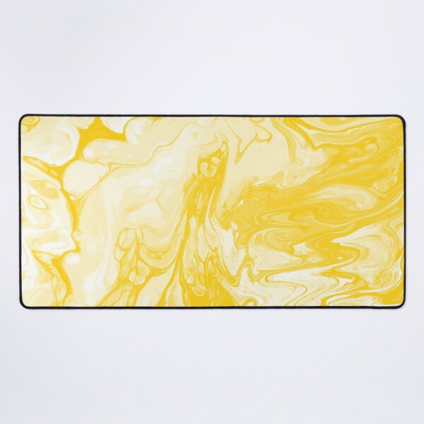 Artikelvorschau, Vivid Yellow Palette 1 Marble Fluid Art entworfen und verkauft von Janzay.