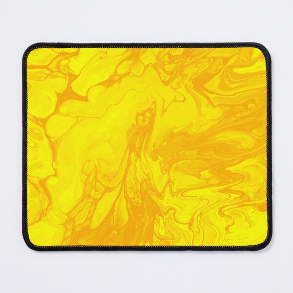 Artikelvorschau, Vivid Yellow Palette 2 Marble Fluid Art entworfen und verkauft von Janzay.