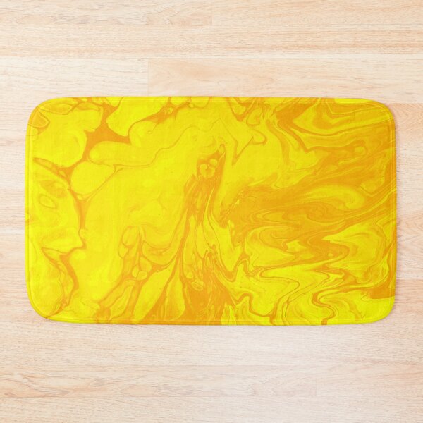 Artikelvorschau, Vivid Yellow Palette 2 Marble Fluid  Art  entworfen und verkauft von Janzay.