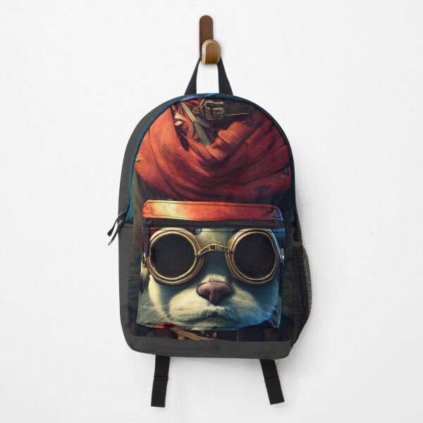 Item preview, Pirate Siamese Cat - Anthropomorphic Cyberpunk Mascot designed and sold by MimozaStudio.
